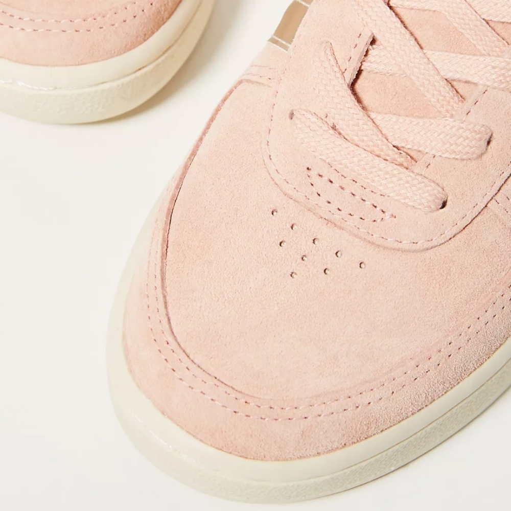 Gola Grand Slam Sneakers Suede Pink Gold Silver Size 9 EU 40 - Picture 4 of 5